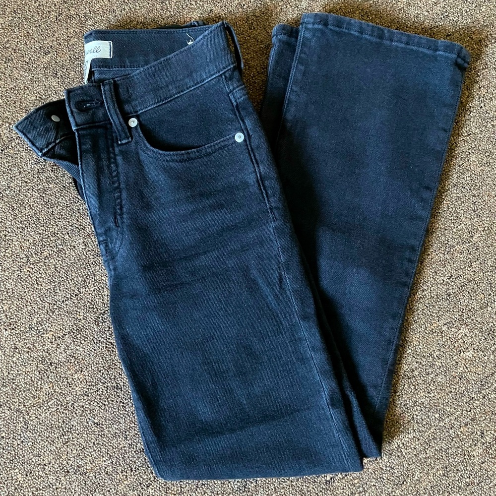 Madewell Cali Demi-Boot Jeans Black